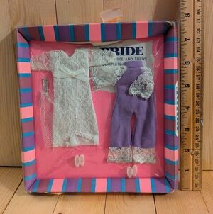 Jolly Toys pride Vintage Doll Outfit Set with Lace Details